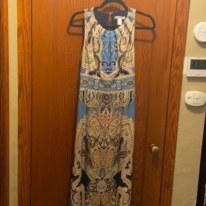 Paisley maxi dress